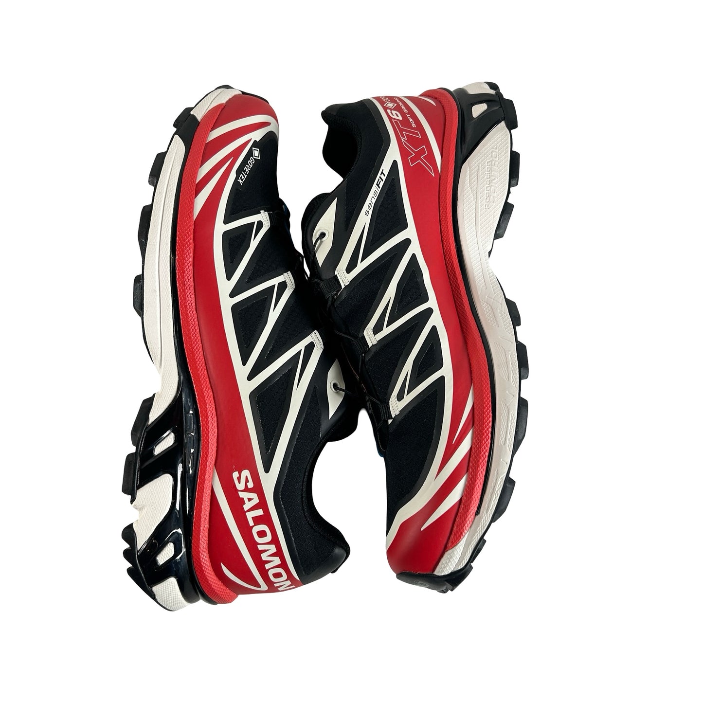 L47974900 Salomon XT-6 Gore-Tex Black Flame Scarlet [USED] - 10.5 M (Used)