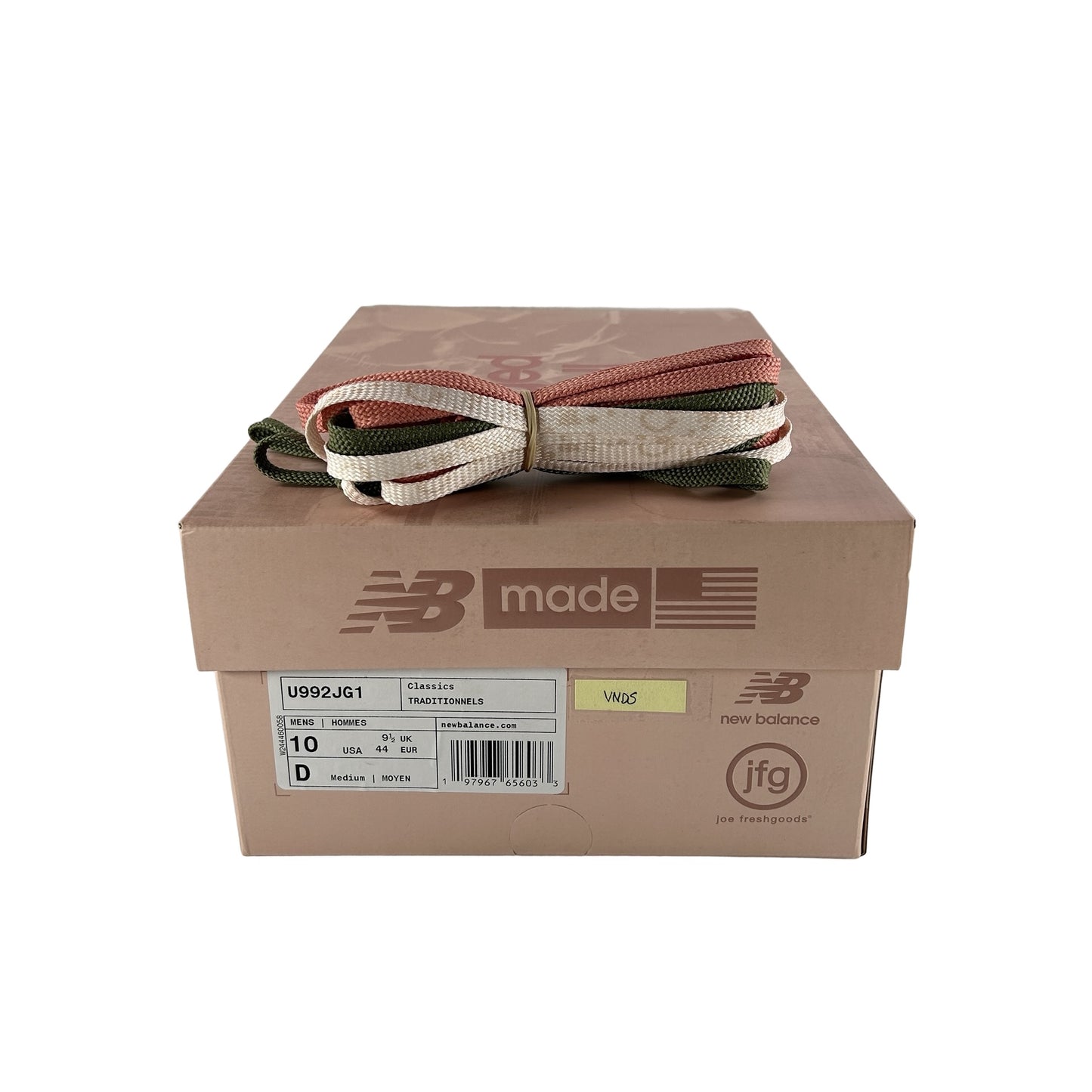 U992JG1 New Balance 992 MiUSA Joe Freshgoods Aged Well [USED] - 10 M (VNDS)