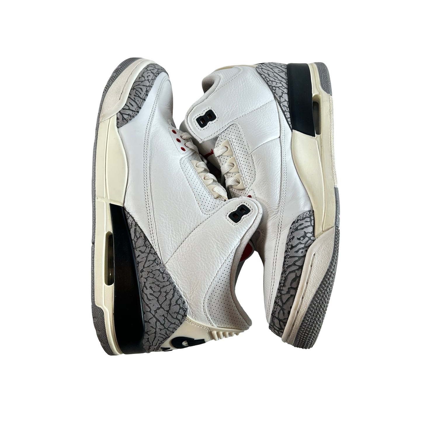 DN3707 100 Jordan 3 Retro White Cement Reimagined [USED] - 11.5 M (Used21)