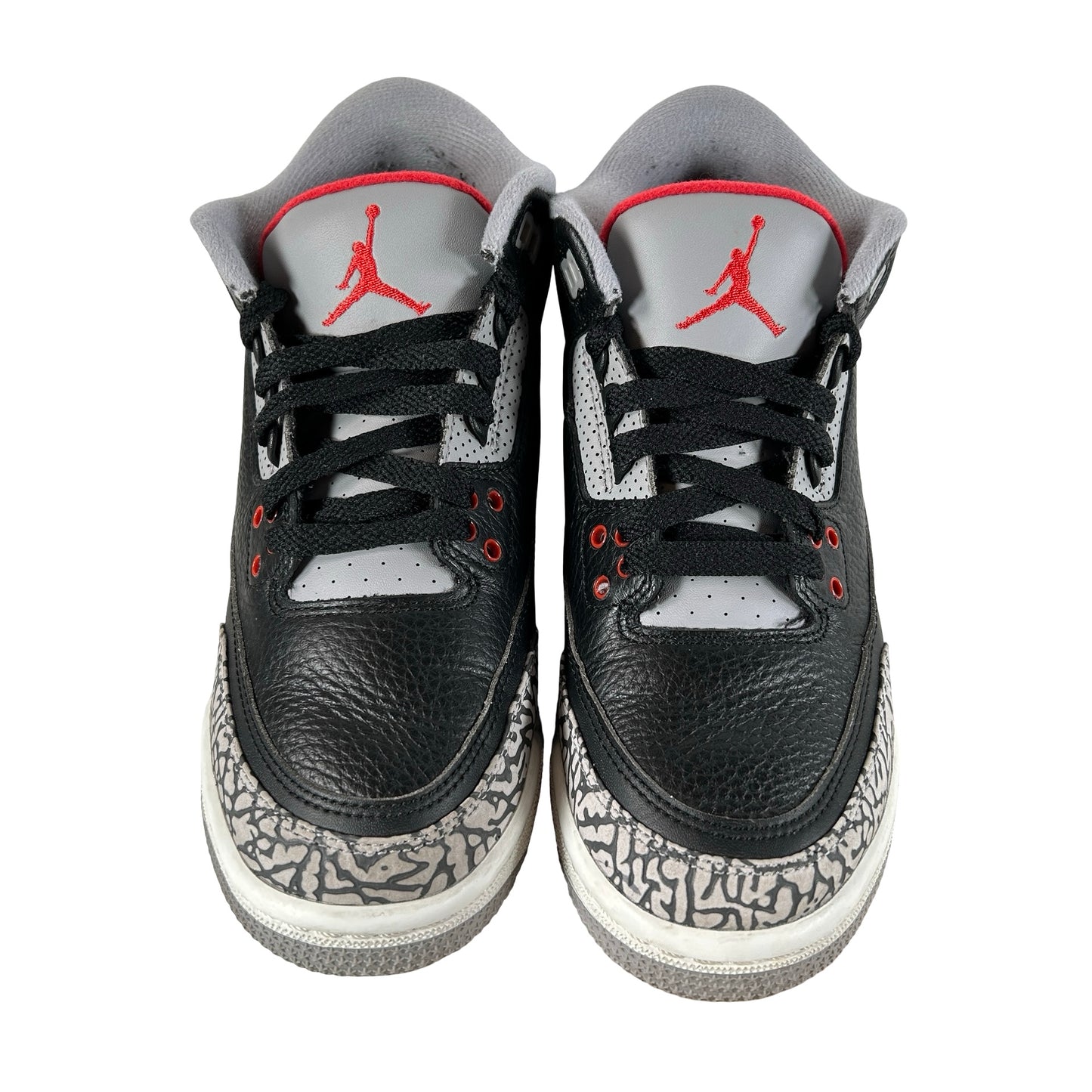 854261 001 Jordan 3 Black Cement GS [USED] - 5.5 Y (Used)
