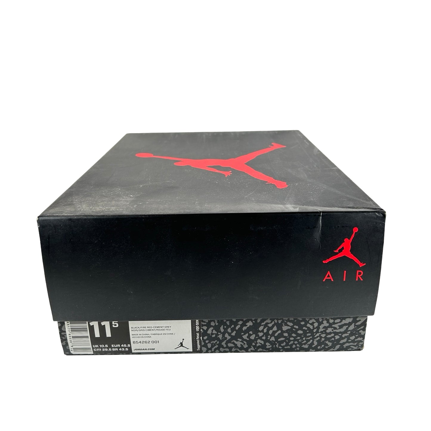 854262 001 Jordan 3 Black Cement 2018 [USED] - 11.5 M (Used4)