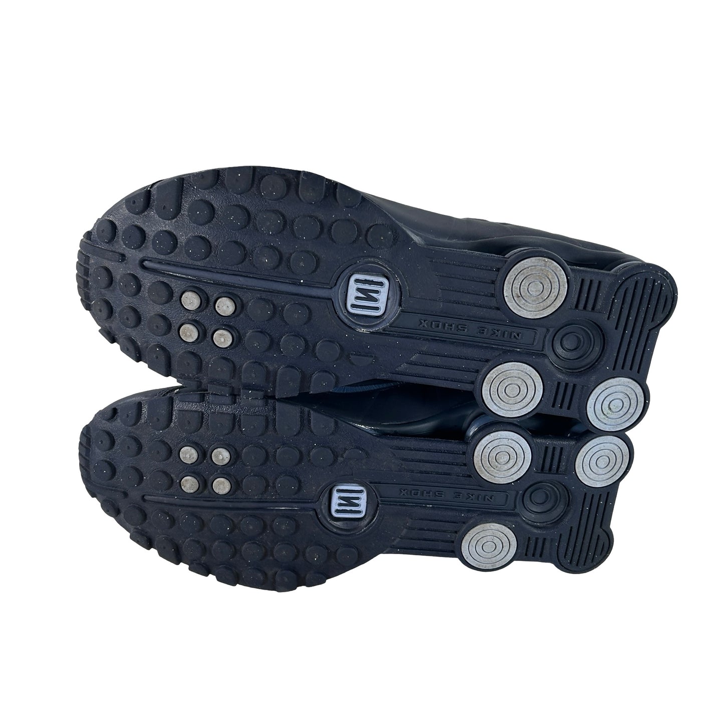 IM8462 451 Nike Shox R4 Obsidian Reflective [USED] - 11 M (Used) (No Box)