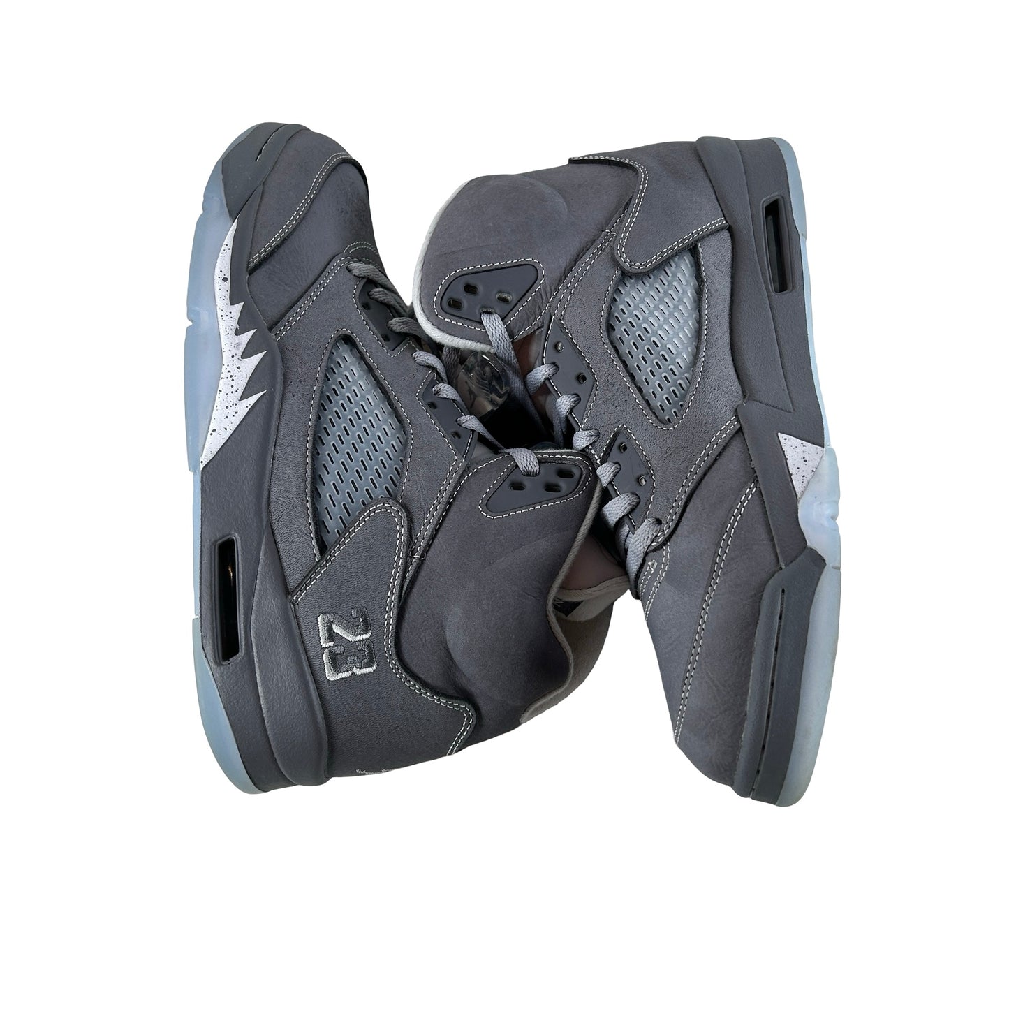 DD0587 002 Jordan 5 Retro Wolf Grey (2026) [USED] - 12 M (Used2)