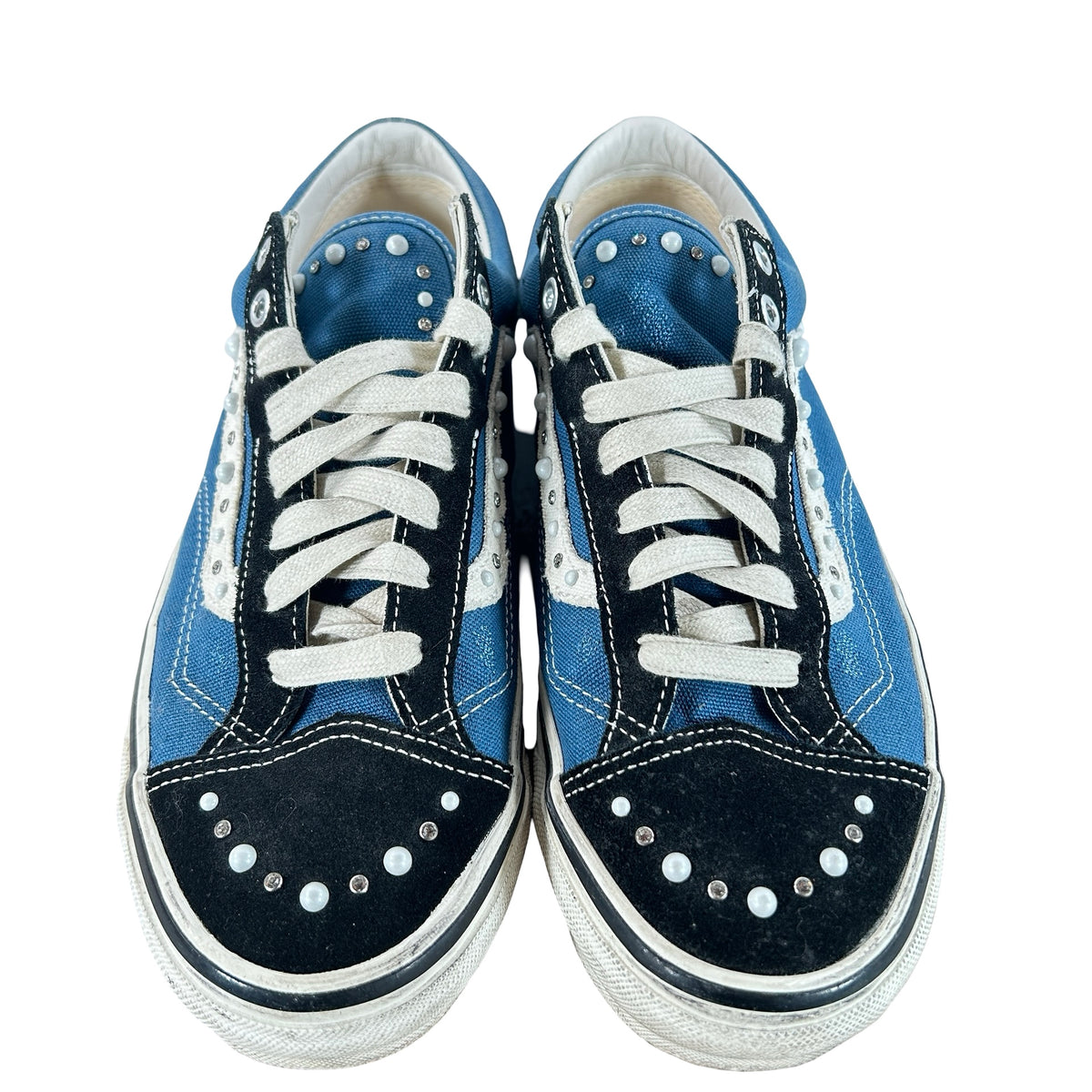 VN000E8VYA6 Vans LX Old Skool 36 Pearlized Pack Black Navy [USED] - 10 M (Used6)
