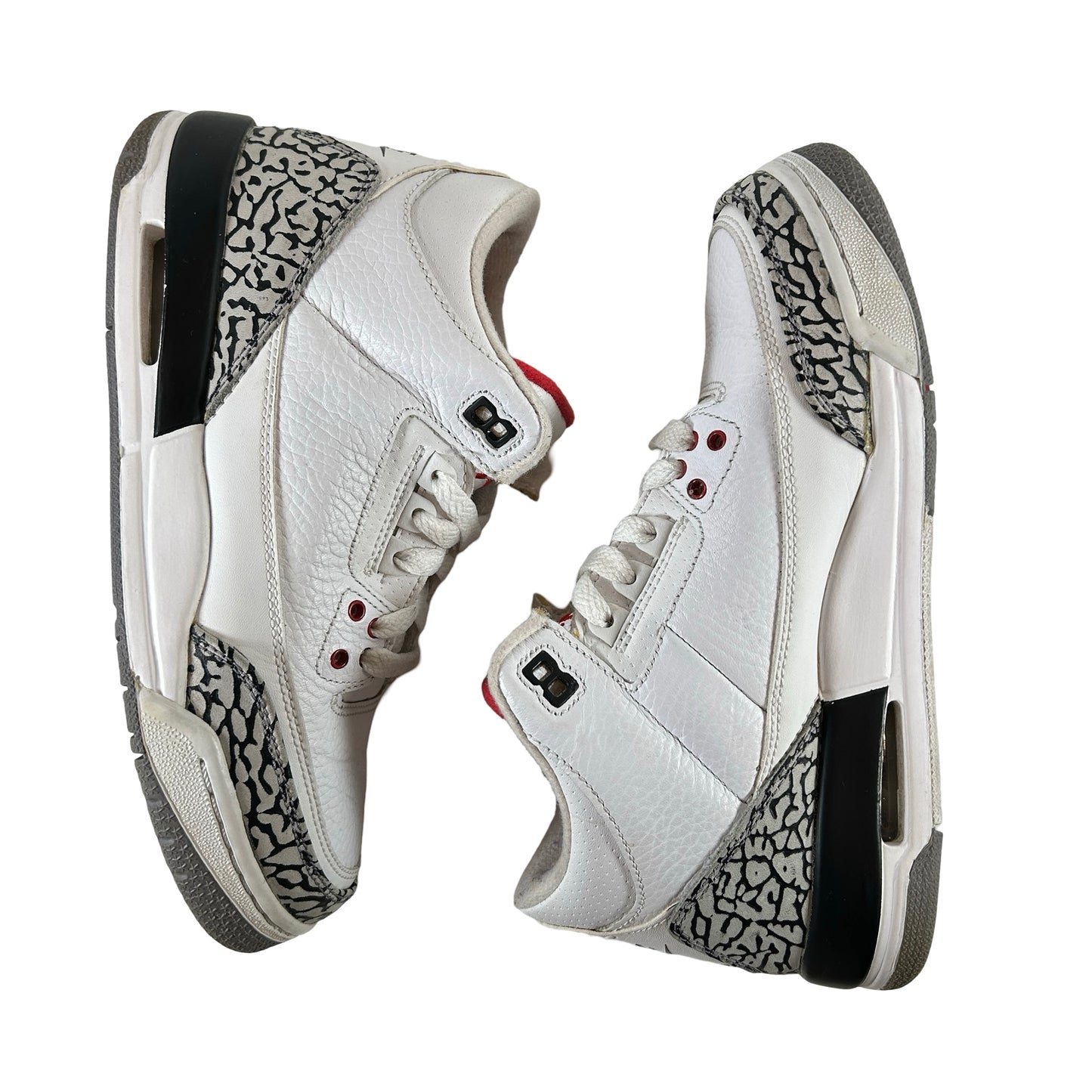 398614 160 Jordan 3 Retro White Cement '88 Dunk Contest (2013) (GS) [USED] - 5 Y (Used) (No Box)