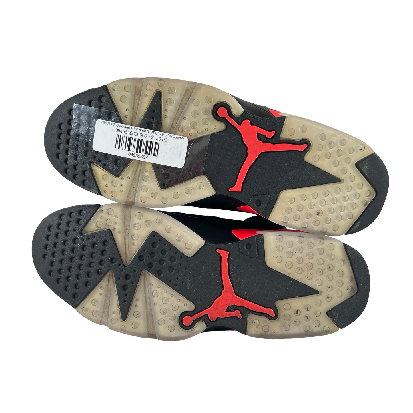 384664 060 Jordan 6 Infrared [USED] - 9.5 M (Used7)