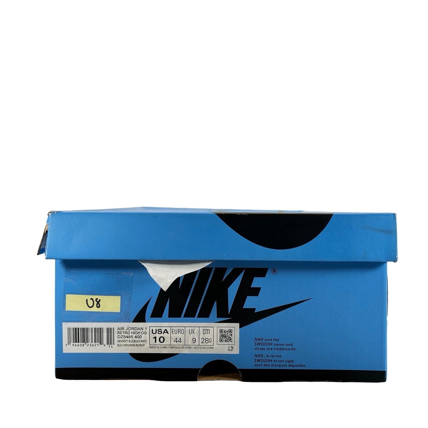 DZ5485 400 Jordan 1 Retro High OG UNC Toe [USED] - 10 M (Used8)