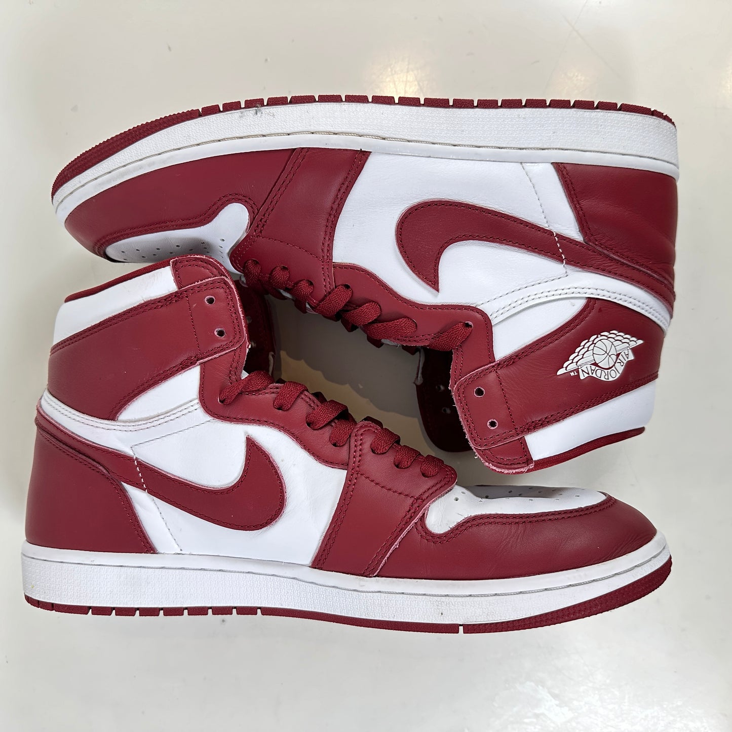 DZ5485 160 Jordan 1 Retro High OG Artisanal Team Red [USED] - 13 M (Used) (Replace Box)
