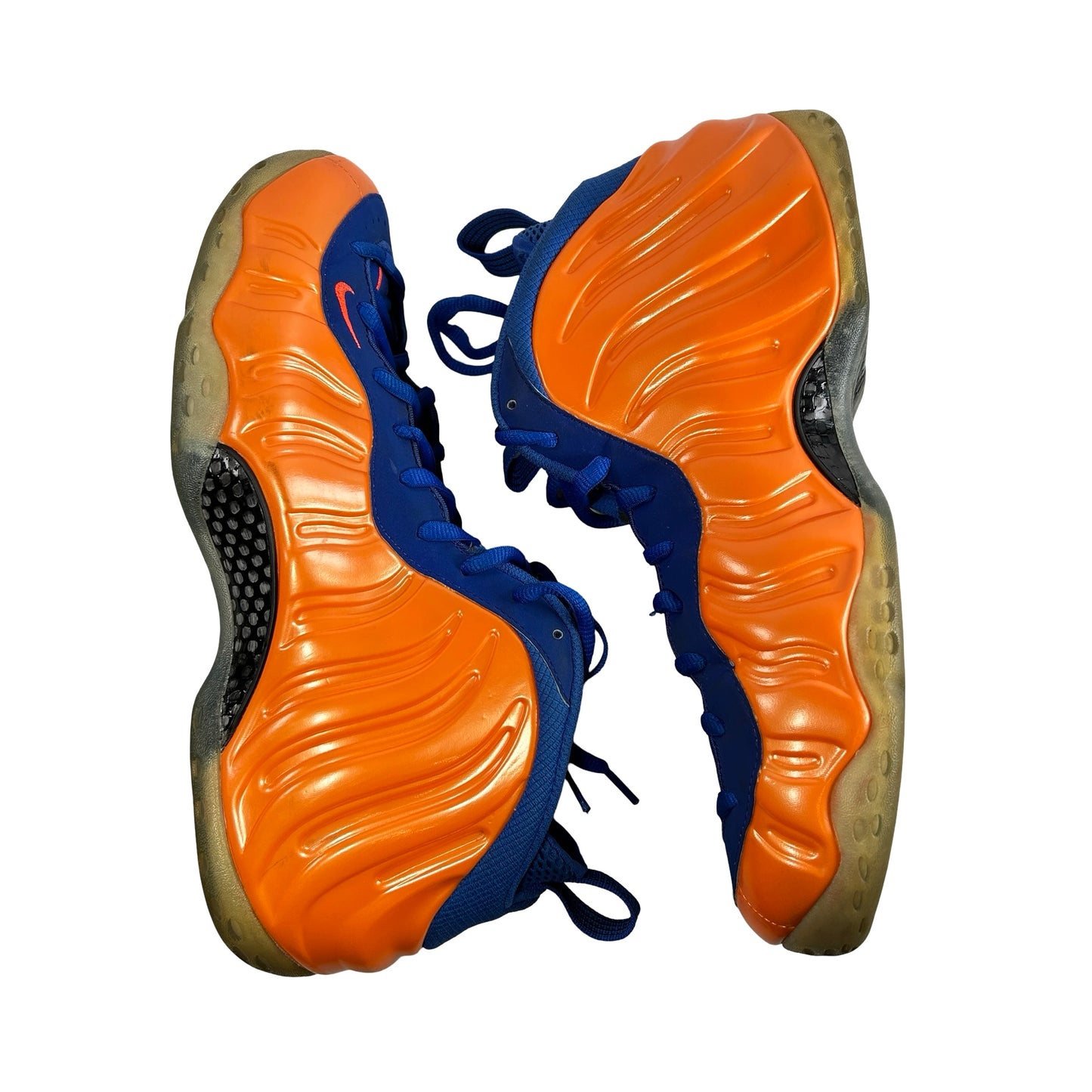 314996 801 Nike Air Foamposite One Knicks [USED] - 13 M (Used) (No Box)