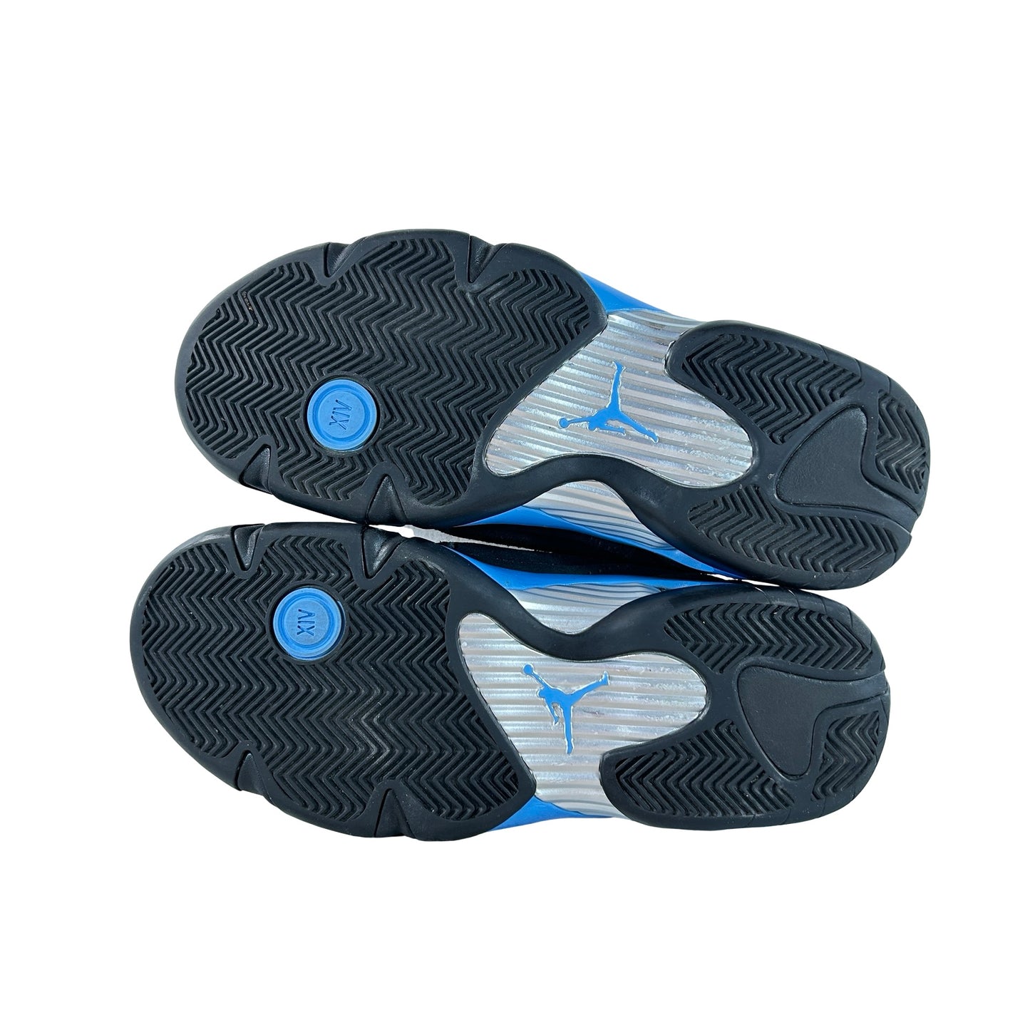 487471 007 Jordan 14 Retro Black University Blue (2026) [USED] - 8.5 M (Used)