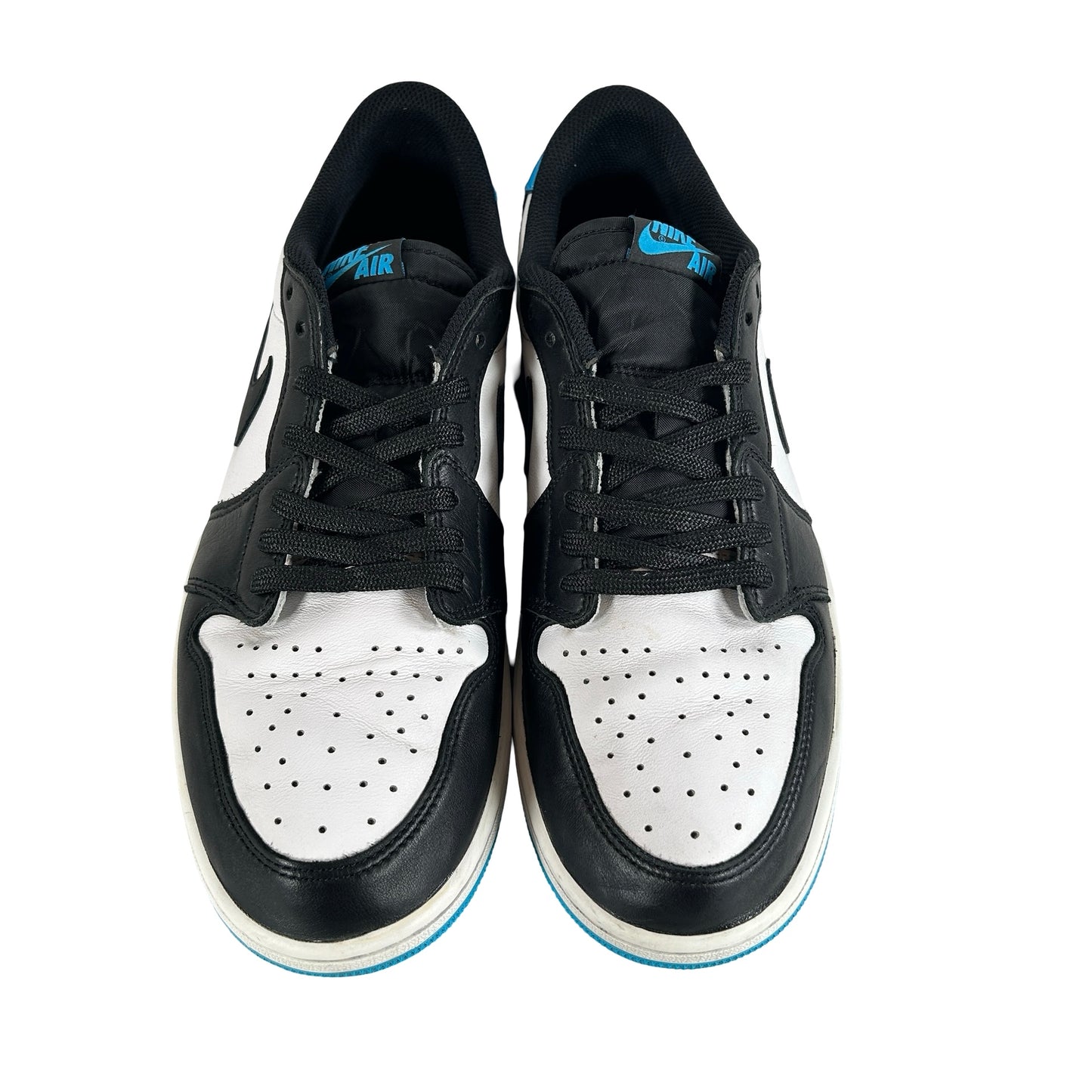 CZ0790 104 Jordan 1 Retro Low OG Negro Polvo Oscuro Azul