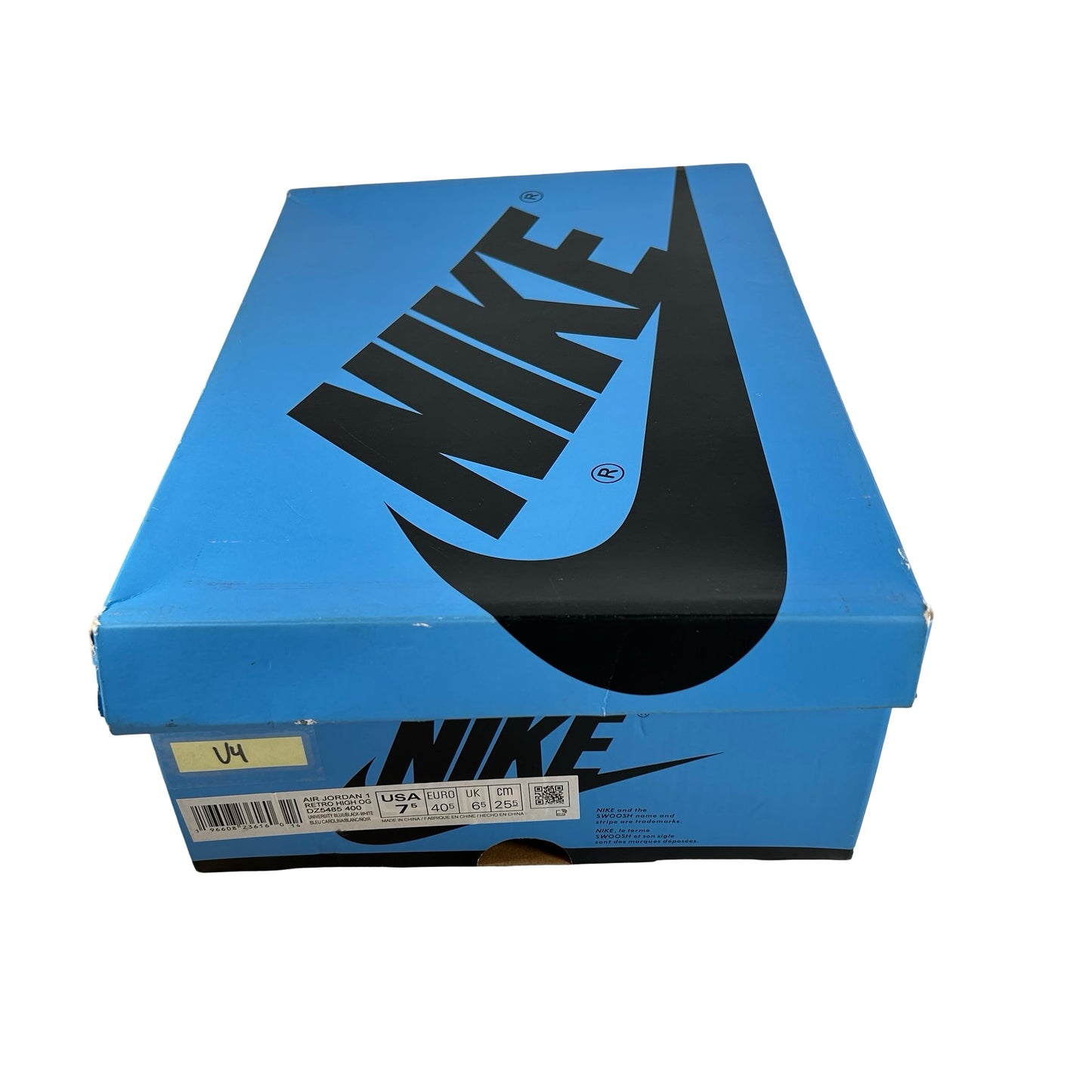 DZ5485 400 Jordan 1 Retro High OG UNC Toe [USED] - 7.5 M (Used4)