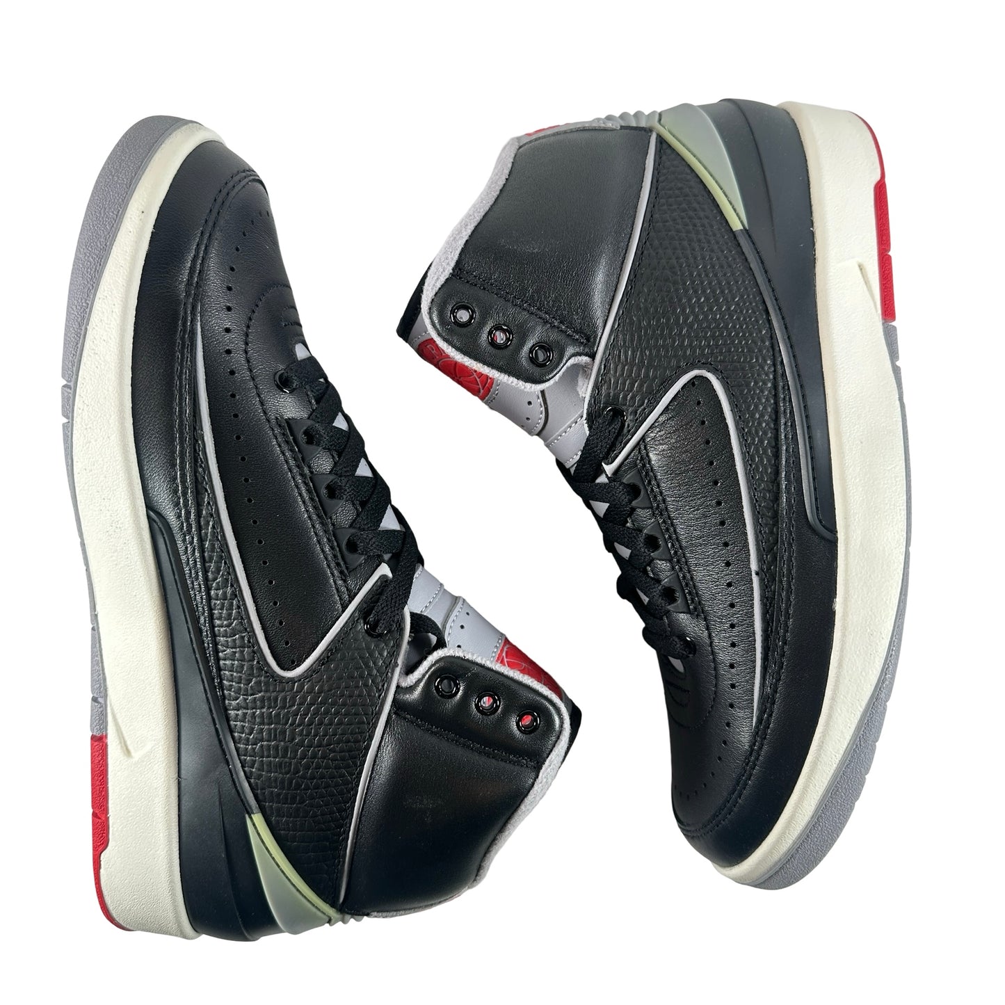 DQ8562 001 Jordan 2 Retro Black Cement (GS) [CONDITIONAL] -  7 Y (Yellowing)