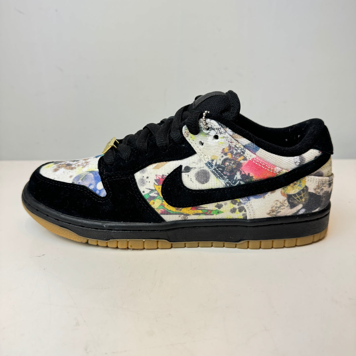 FD8778 001 Nike SB Dunk Low Supreme Rammellzee [USED] - 6 M (Used)