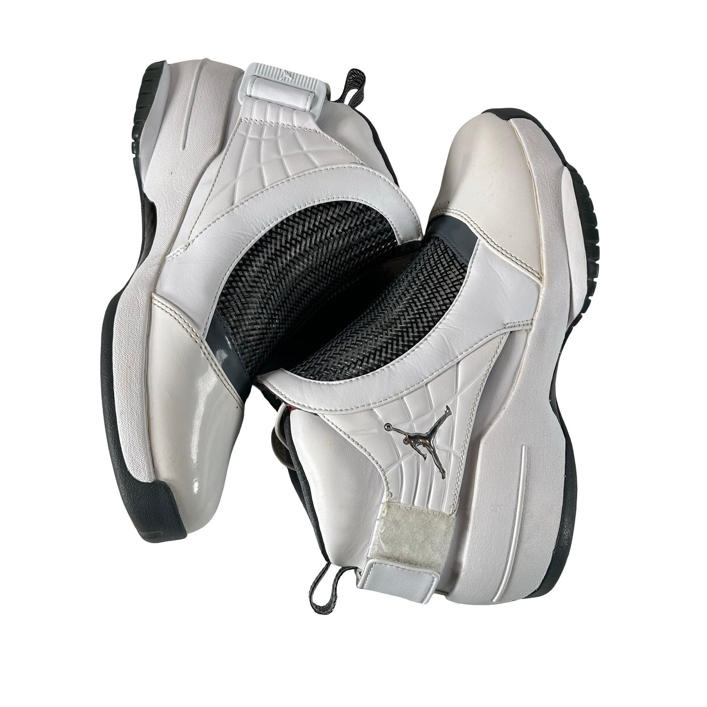 AQ9213 100 Jordan 19 Retro White Flint Grey [USED] - 10 M (Used) (No Box)