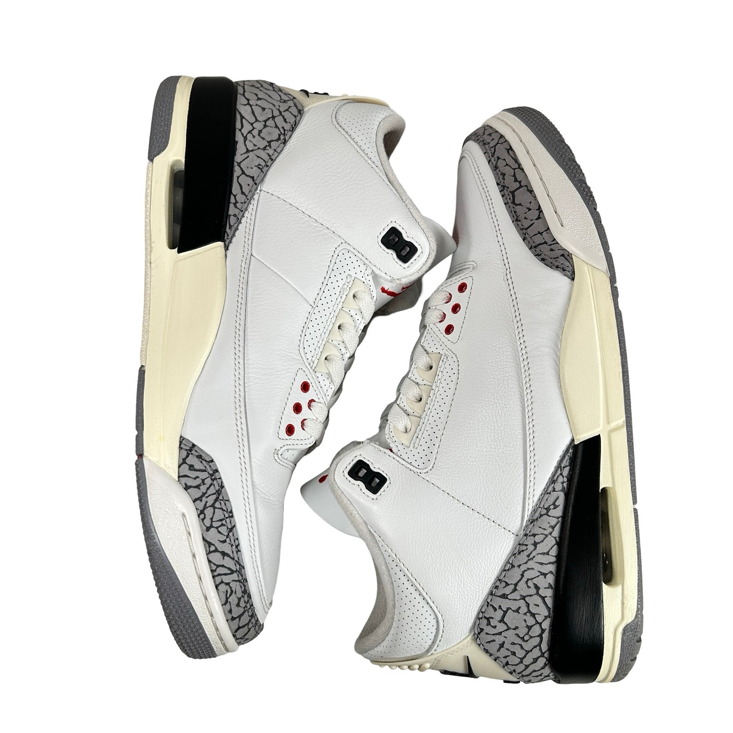DN3707 100 Jordan 3 Retro White Cement Reimagined [USED] - 11 M (Used9)