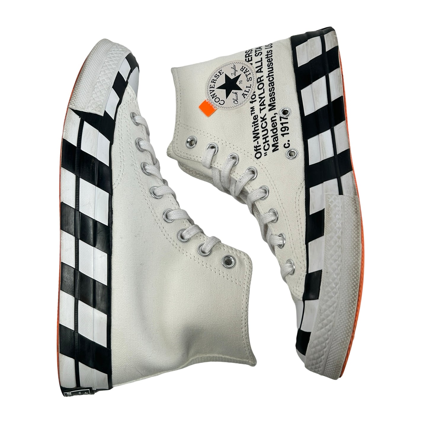 163862C Converse Chuck Taylor All Star 70 Hi Off-White [USED] - 8 M (Used)