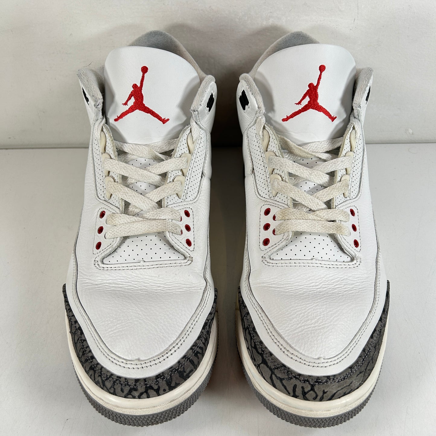 DN3707 100 Jordan 3 Retro White Cement Reimagined [USED] - 11 M (Used) (No Box)