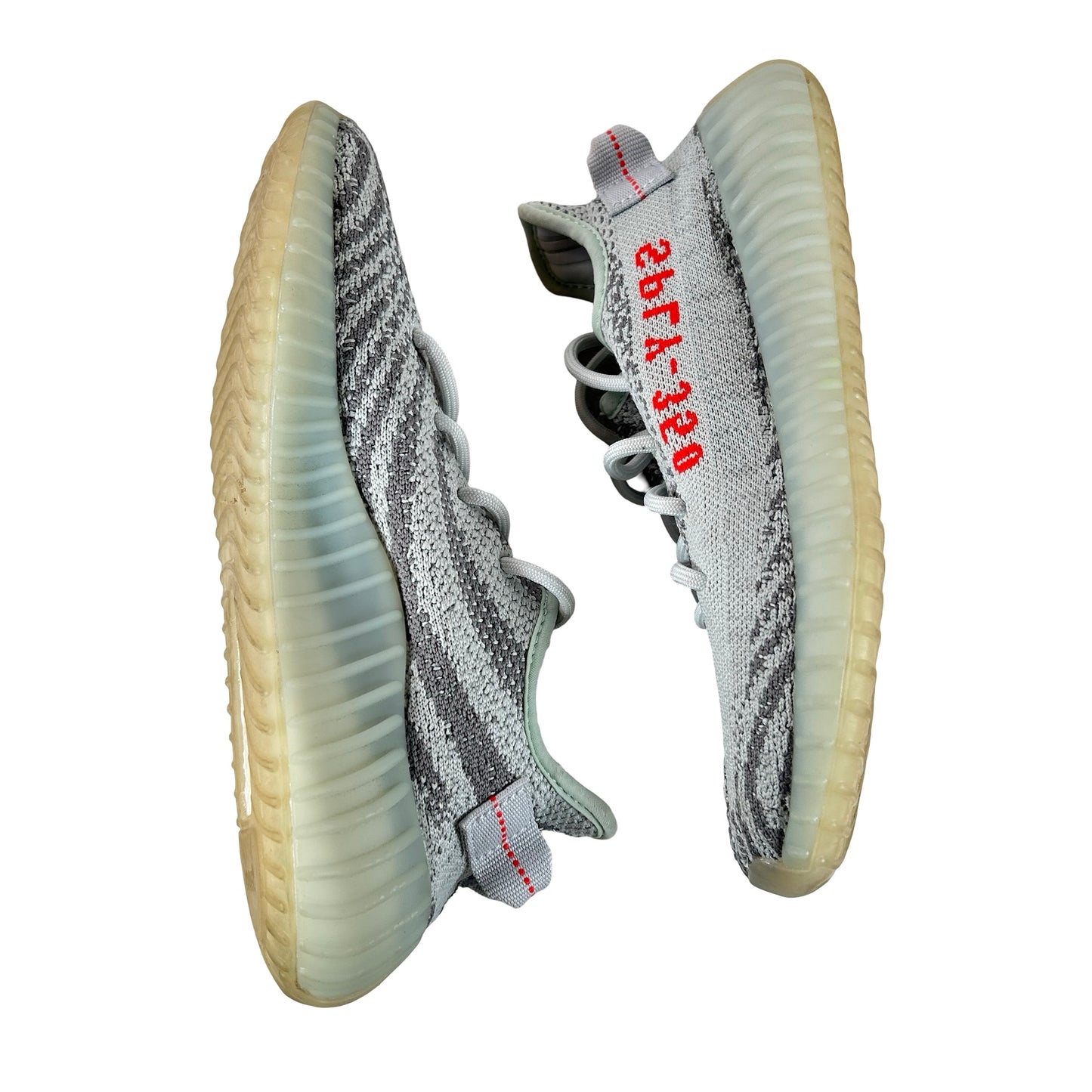 B37571 adidas Yeezy Boost 350 V2 Blue Tint (2017/2023) [USED] - 6 M (Used) (No Box)