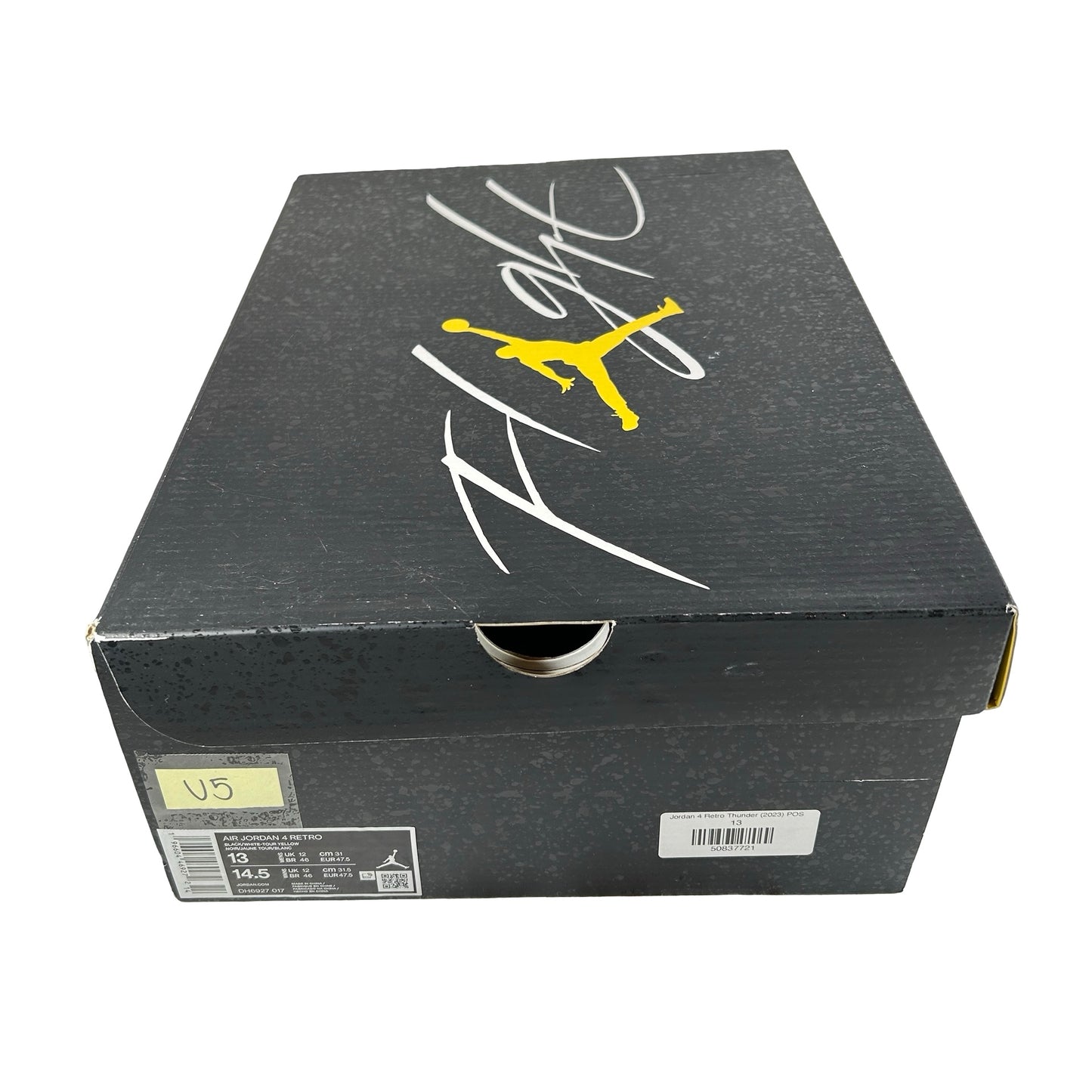 DH6927 017 Jordan 4 Retro Thunder [USED] - 13 M (Used5)