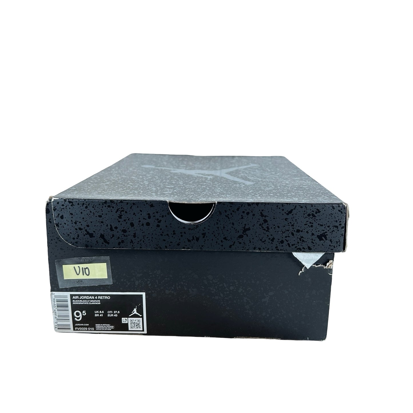 FV5029 010 Jordan 4 Retro Black Cat (2025) [USED] - 9.5 M (Used10)