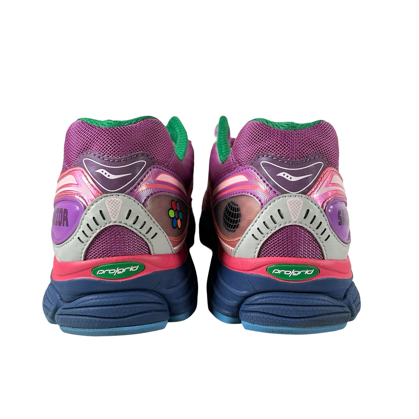 S70864 1 Saucony ProGrid Omni 9 Jae Tips To Do List Pink SAMPLE [USED] - 12 M (Used) (No Box)