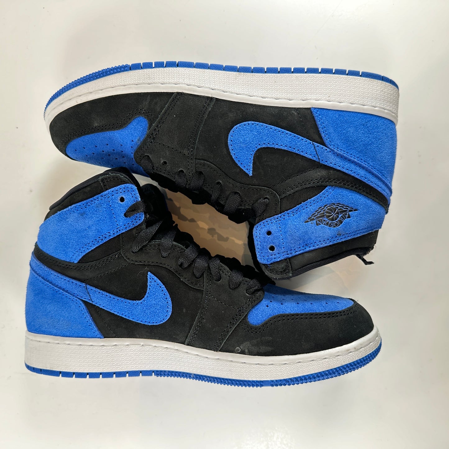 FD1437 042 Jordan 1 Retro High OG Royal Reimagined (GS) [USED] - 7 Y (Used2)