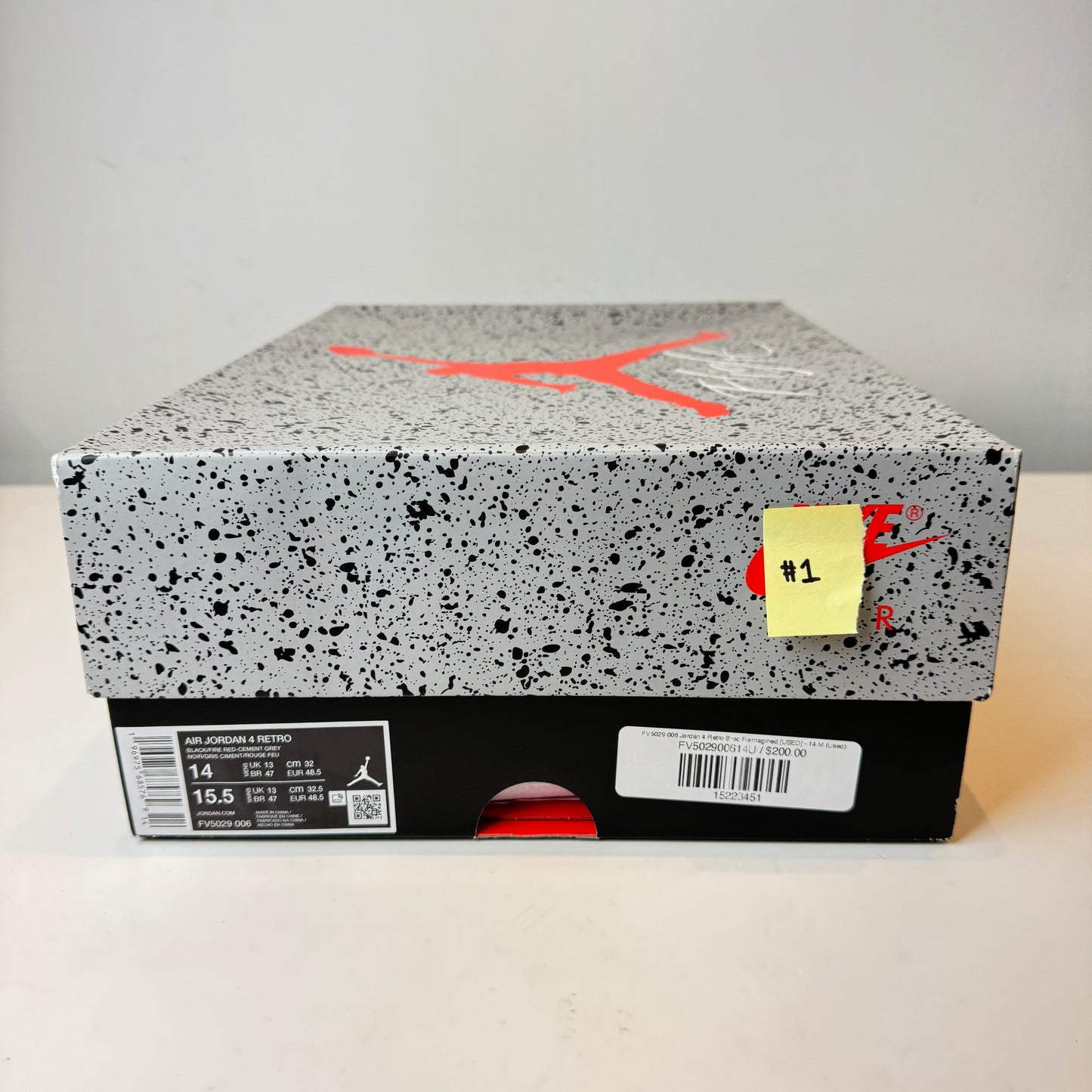 FV5029 006 Jordan 4 Retro Bred Reimagined [USED] - 14 M (Used2)