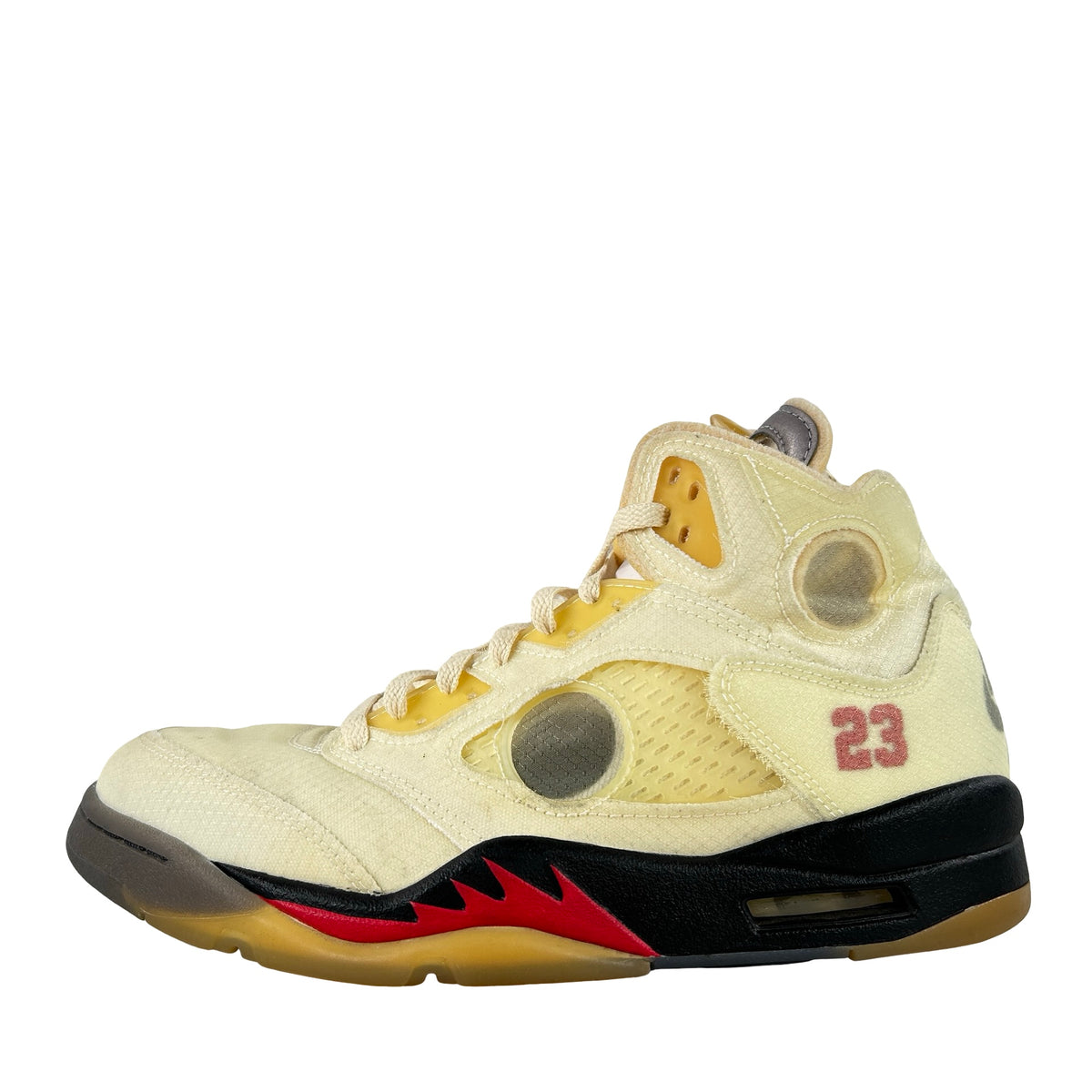 DH8565 100 Jordan 5 Off-White Sail [USED] - 9.5 M (Used7)