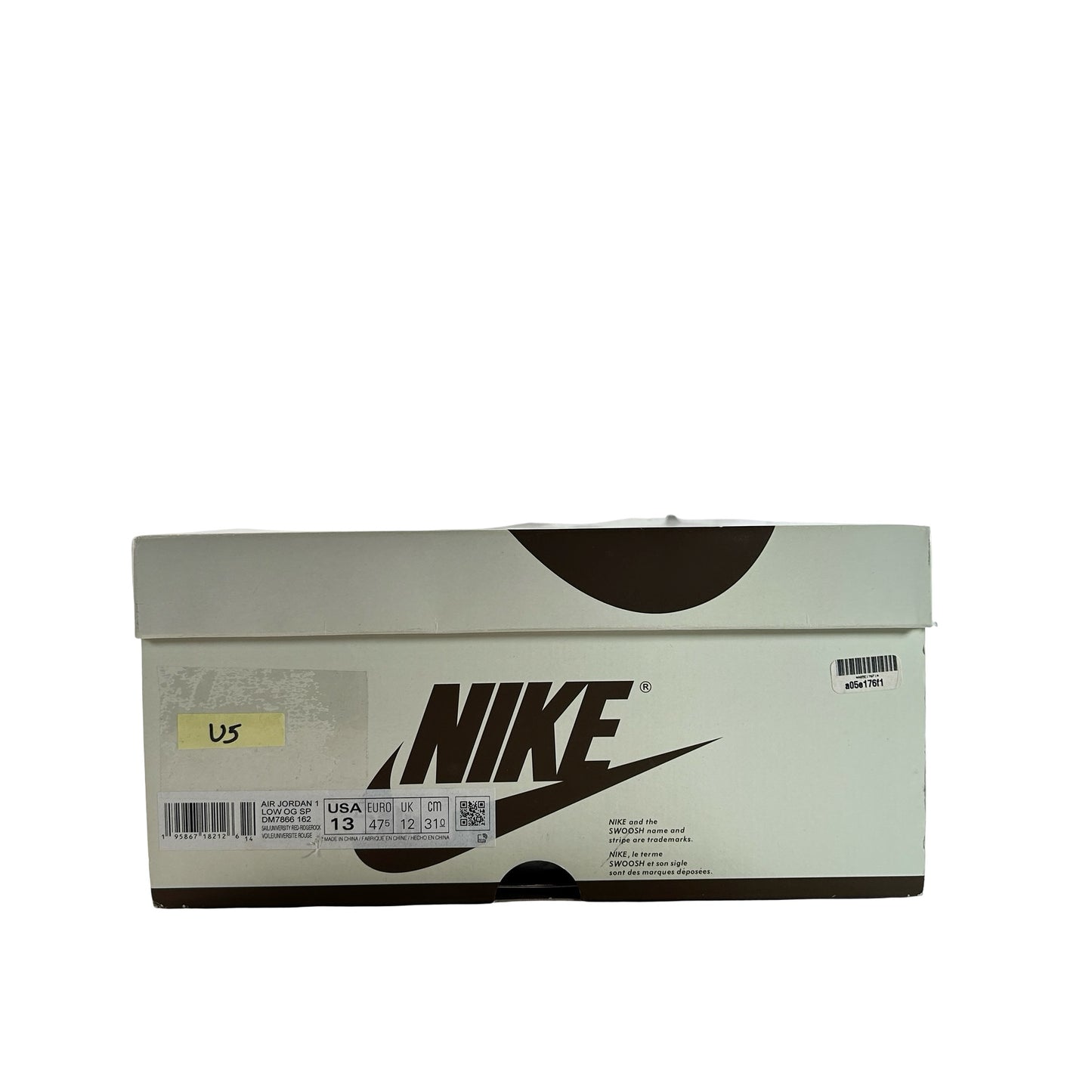 DM7866 162 Jordan 1 Retro Low OG SP Travis Scott Reverse Mocha [USED] - 13 M (Used5)