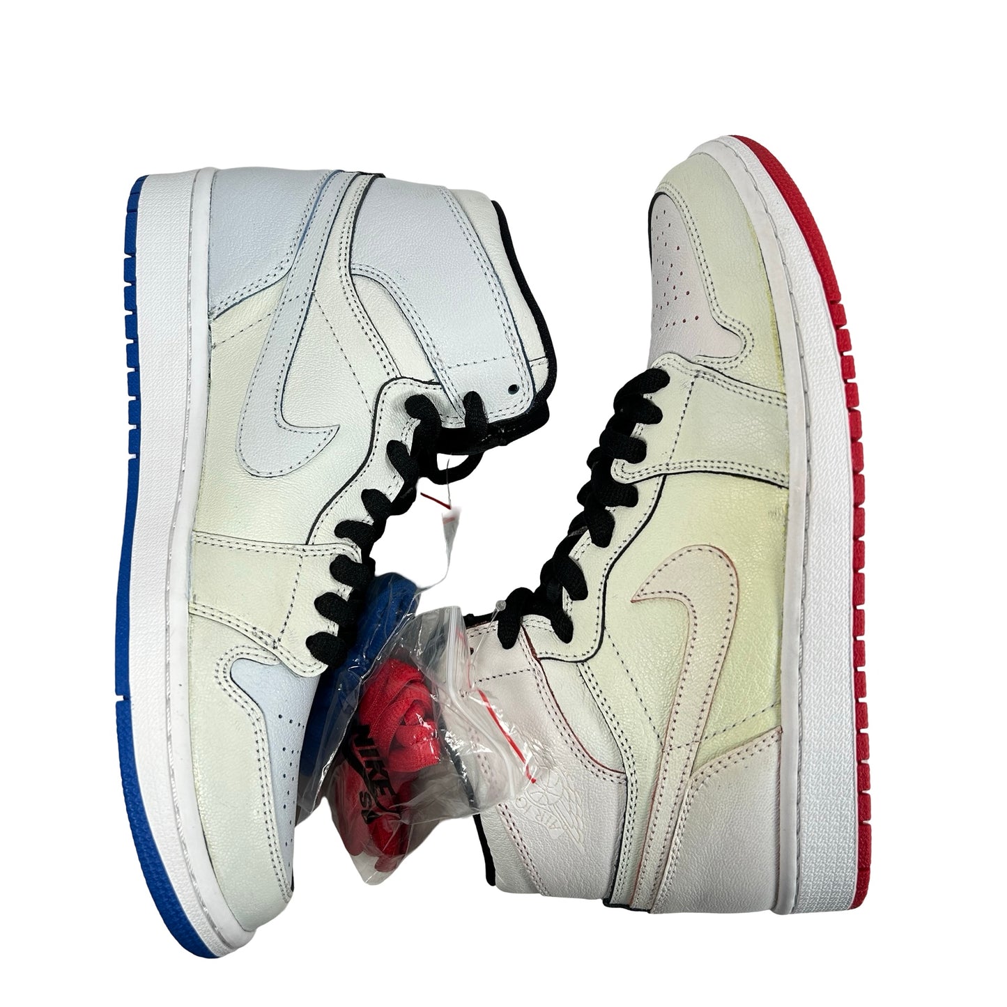 653532 100 Jordan 1 SB Lance Mountain White [CONDITIONAL] - 9 M (Yellowing)