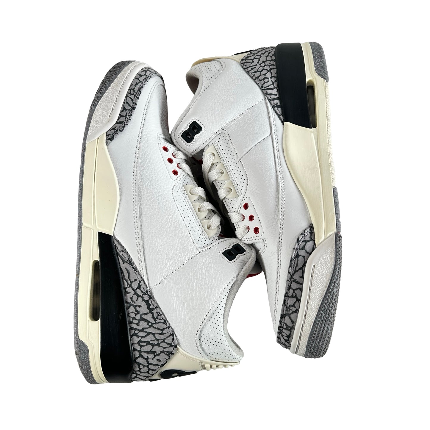 DN3707 100 Jordan 3 Retro White Cement Reimagined [USED] - 9 M (Used24)