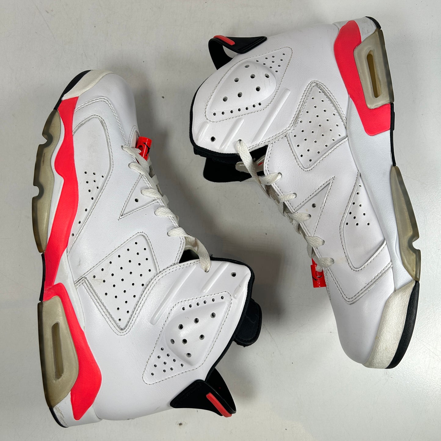 384664 123 Jordan 6 Retro Infrarrojo Blanco (2014)