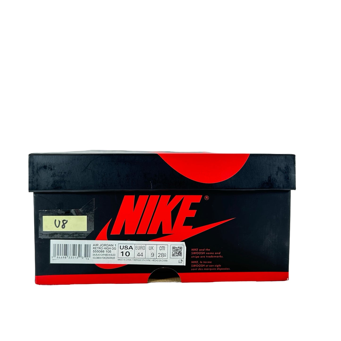 555088 105 Jordan 1 Mocha [USED] - 10 M (Used8)