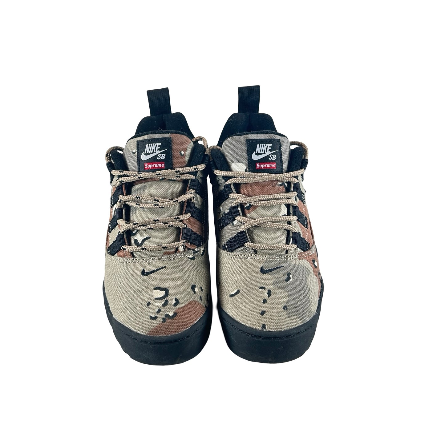 FQ3000 200 Nike SB Darwin Low Supreme Desert Camo [USED] - 8 M (Used)