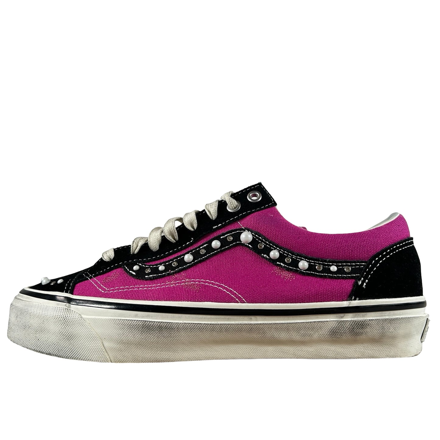 VN000E8VHLE Vans OTW Old Skool 36 Pearlized Pack Pink Black [USED] - 9.5 M (Used)