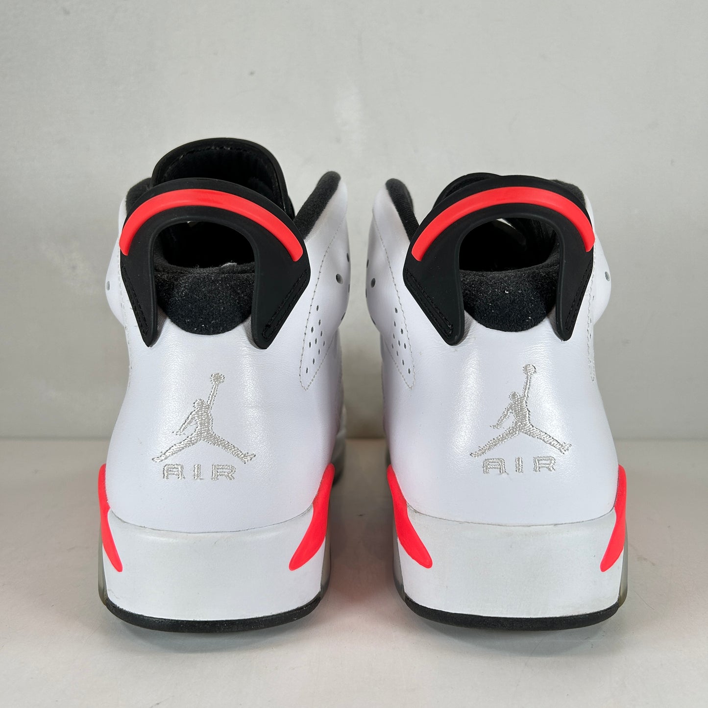 384664 123 Jordan 6 Retro Infrared White (2014) [USED] - 9.5 M (Used)