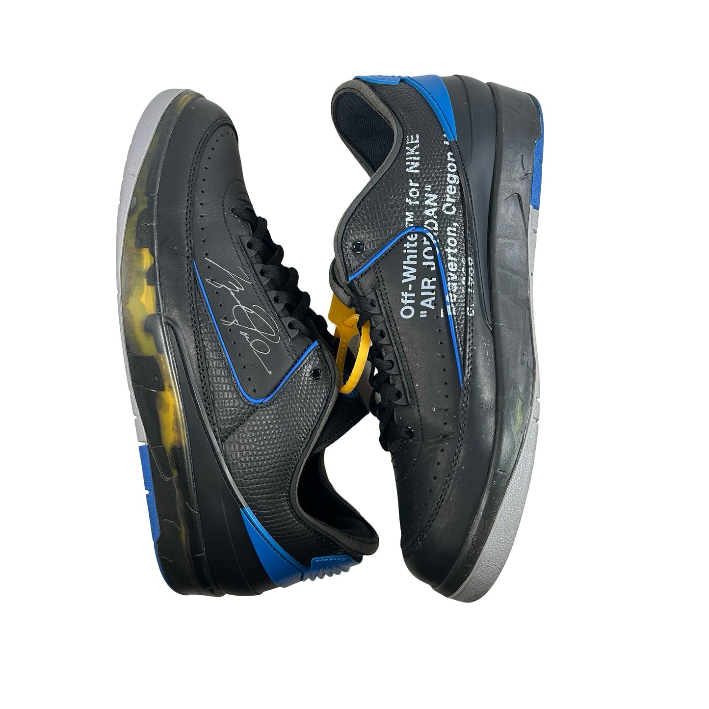 DJ4375 004 Jordan 2 Retro Low SP Off-White Black Blue [USED] - 12.5 M (Used)