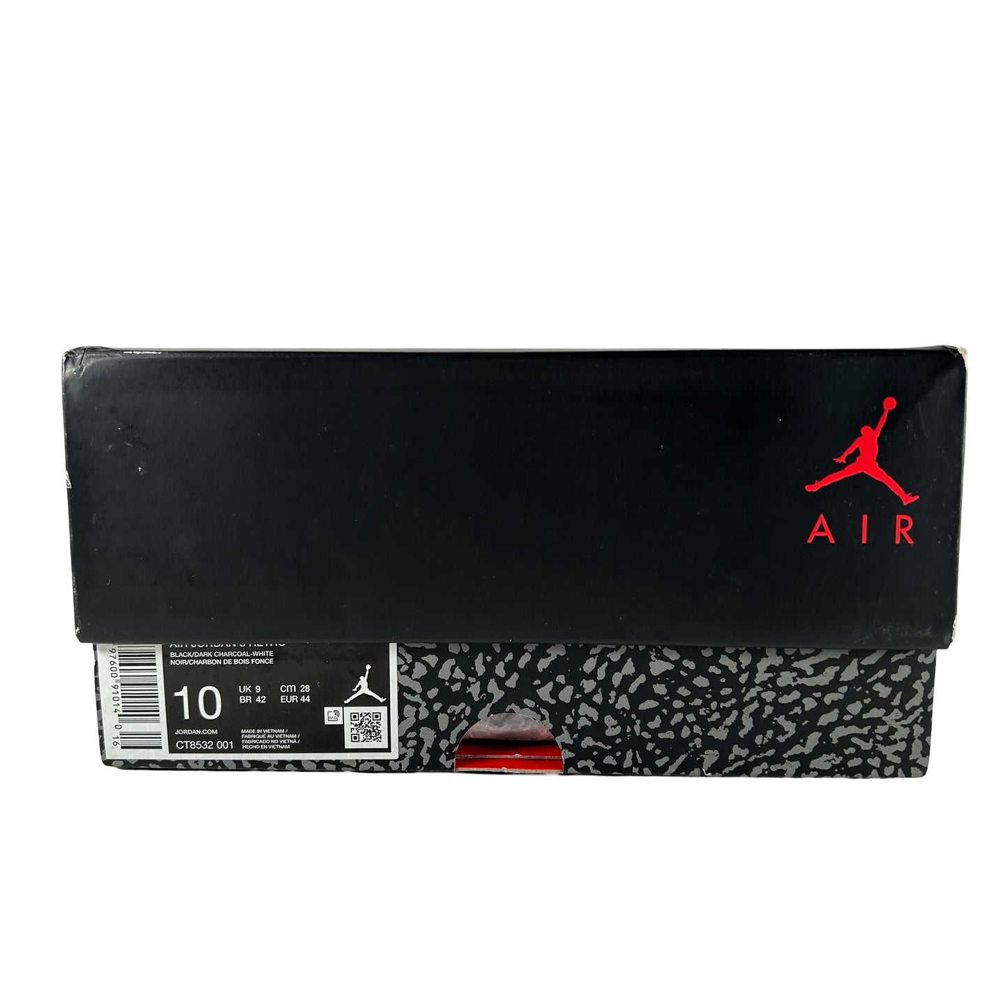 CT8532 001 Jordan 3 Retro Black Cat (2025) [USED] - 10 M (Used)