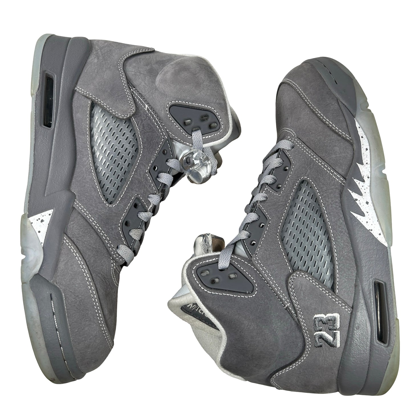 DD0587 002 Jordan 5 Retro Wolf Grey (2026) [USED] - 8 M (Used3)