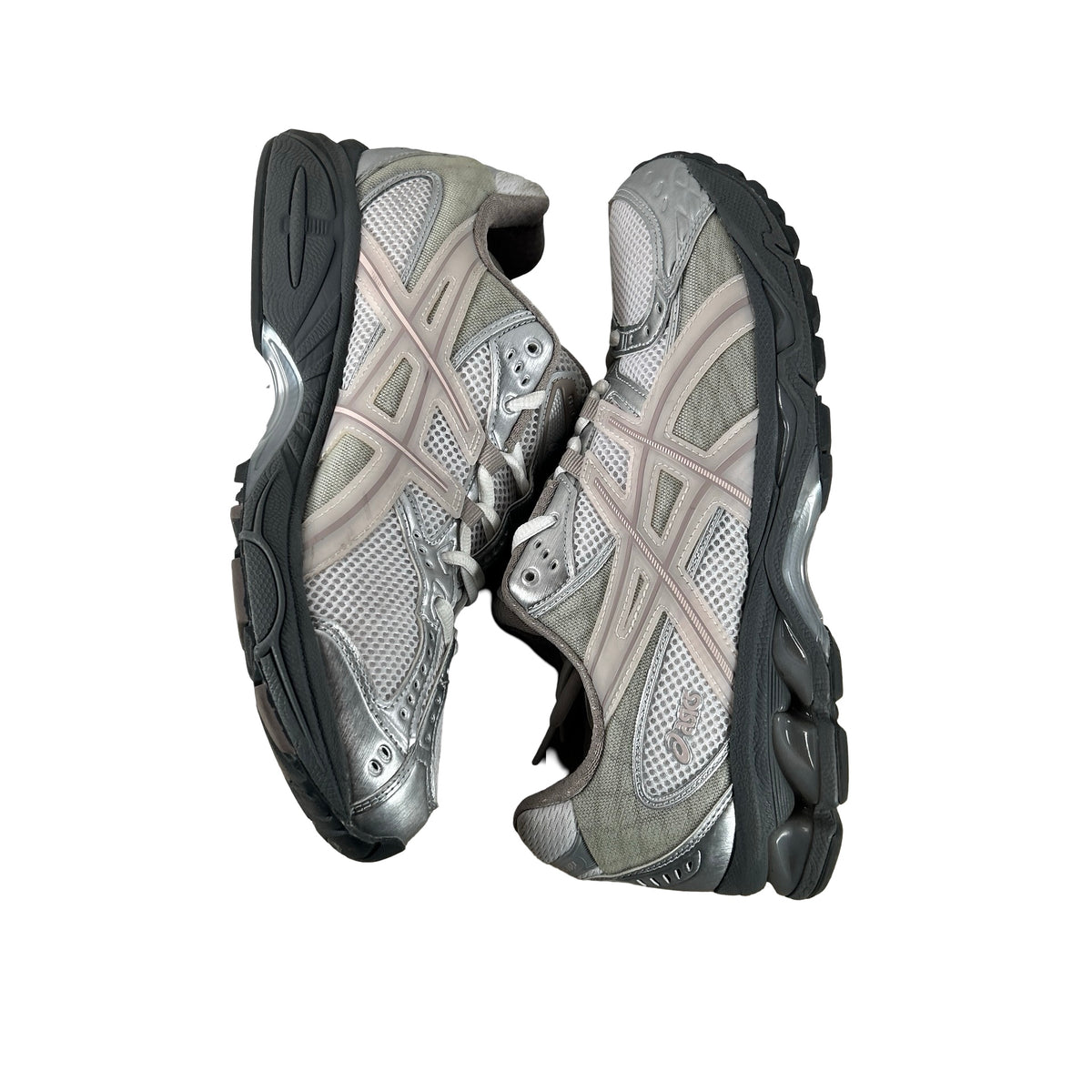 1203A723 100 ASICS Gel-Nimbus 10.1 Kith White Morganite [USED] - 10 M (Used)
