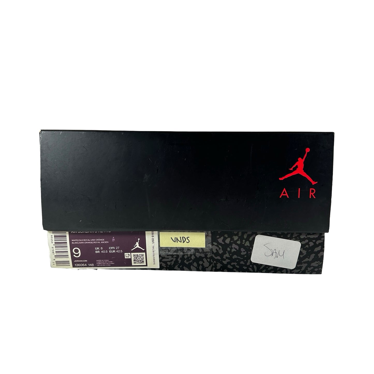 136064 148 Jordan 3 Retro Knicks [USED] - 9 M (VNDS)
