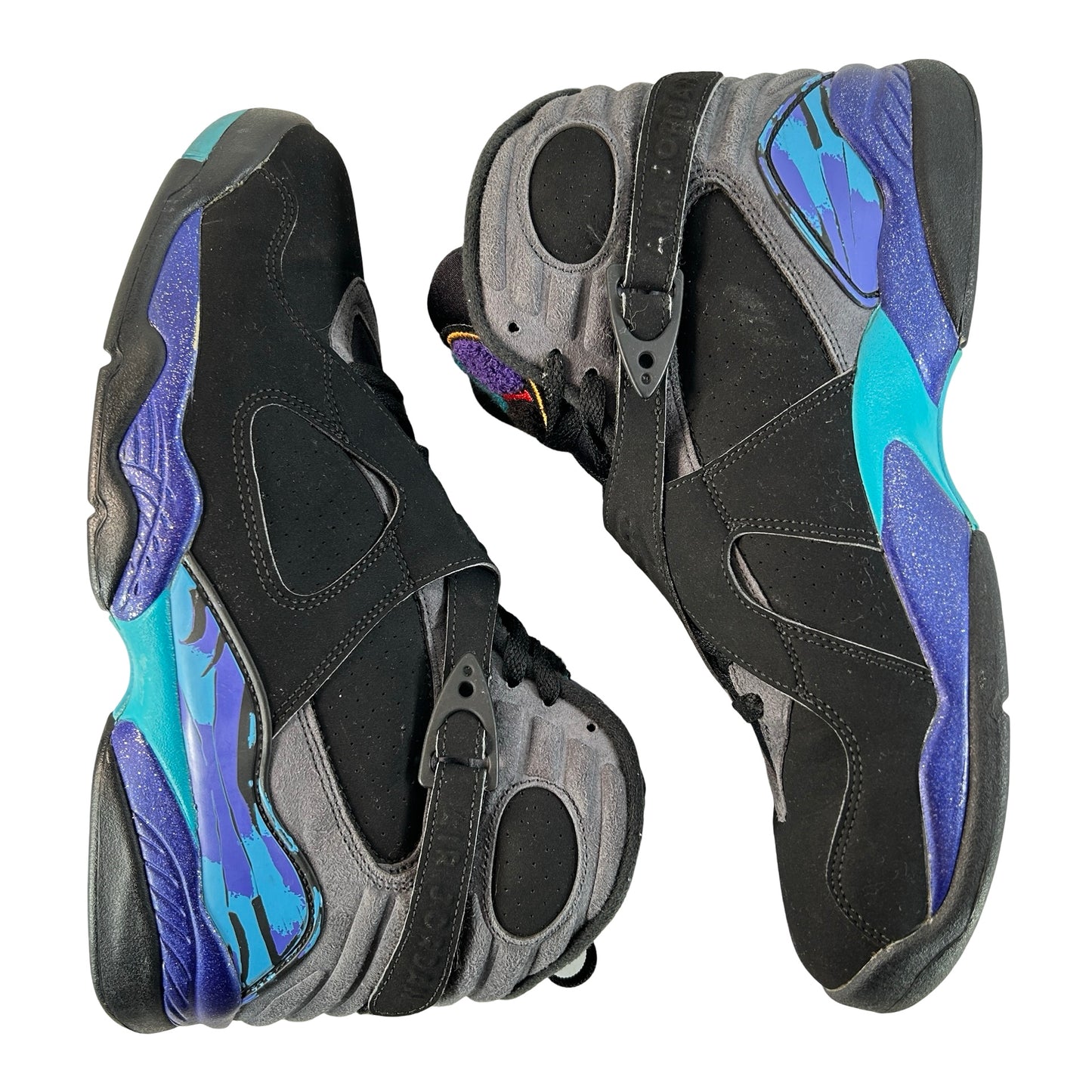 305381 025 Jordan 8 Retro Aqua (2015) [USED] - 10.5 M (Used) (No Box)