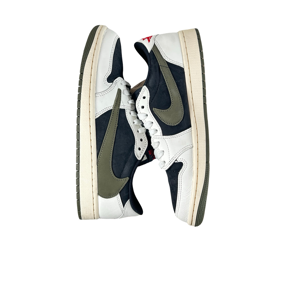 DZ4137 106 Jordan 1 Retro Low OG SP Travis Scott Olive (W) [USED] - 9 W (Used9)