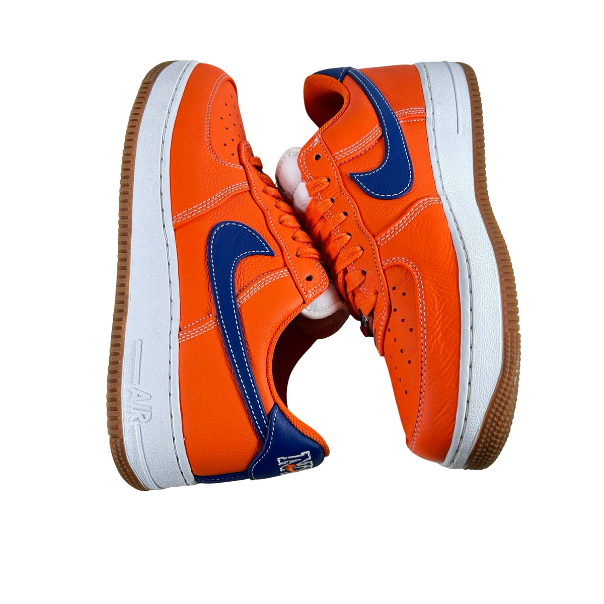 IV2705 819 Nike Air Force 1 Low Retro Premium NYC Knicks [USED] - 9.5 M (Used)