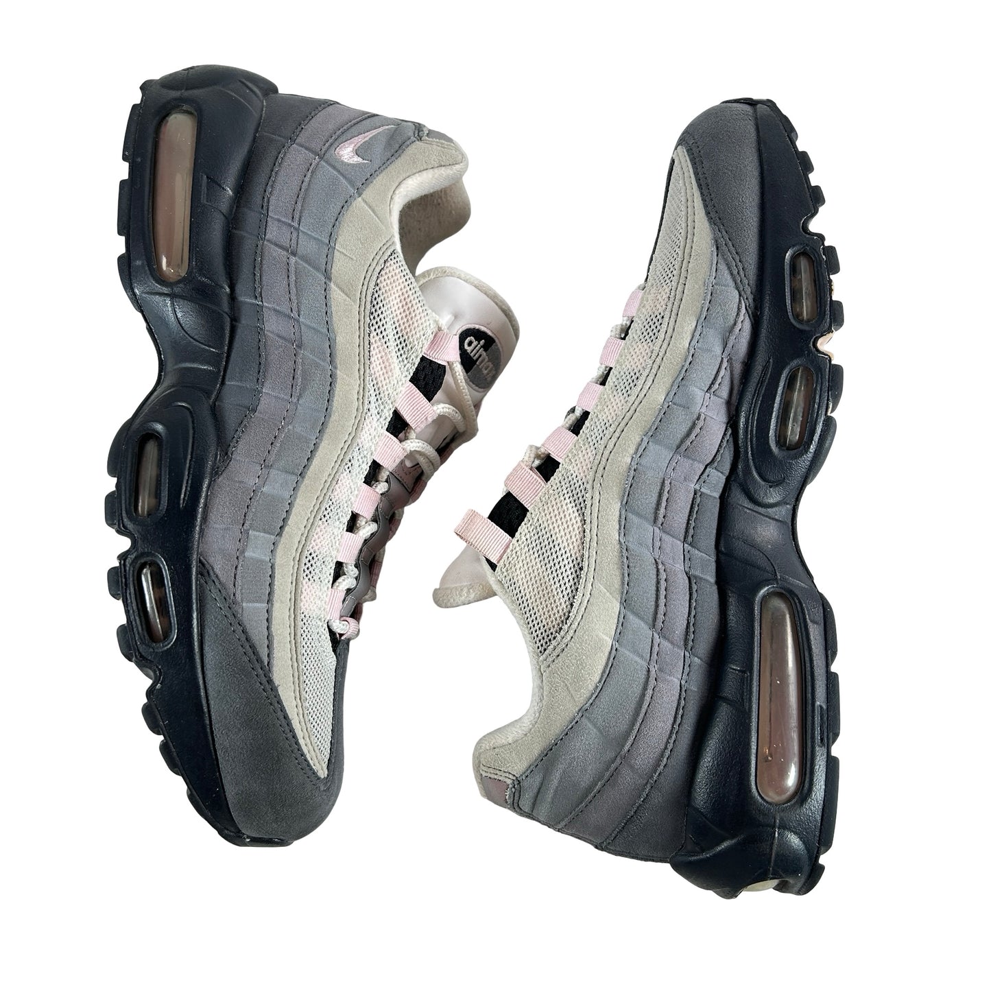 CJ0588 001 Nike Air Max 95 Gunsmoke Pink Foam [USED] - 8.5 M (Used)