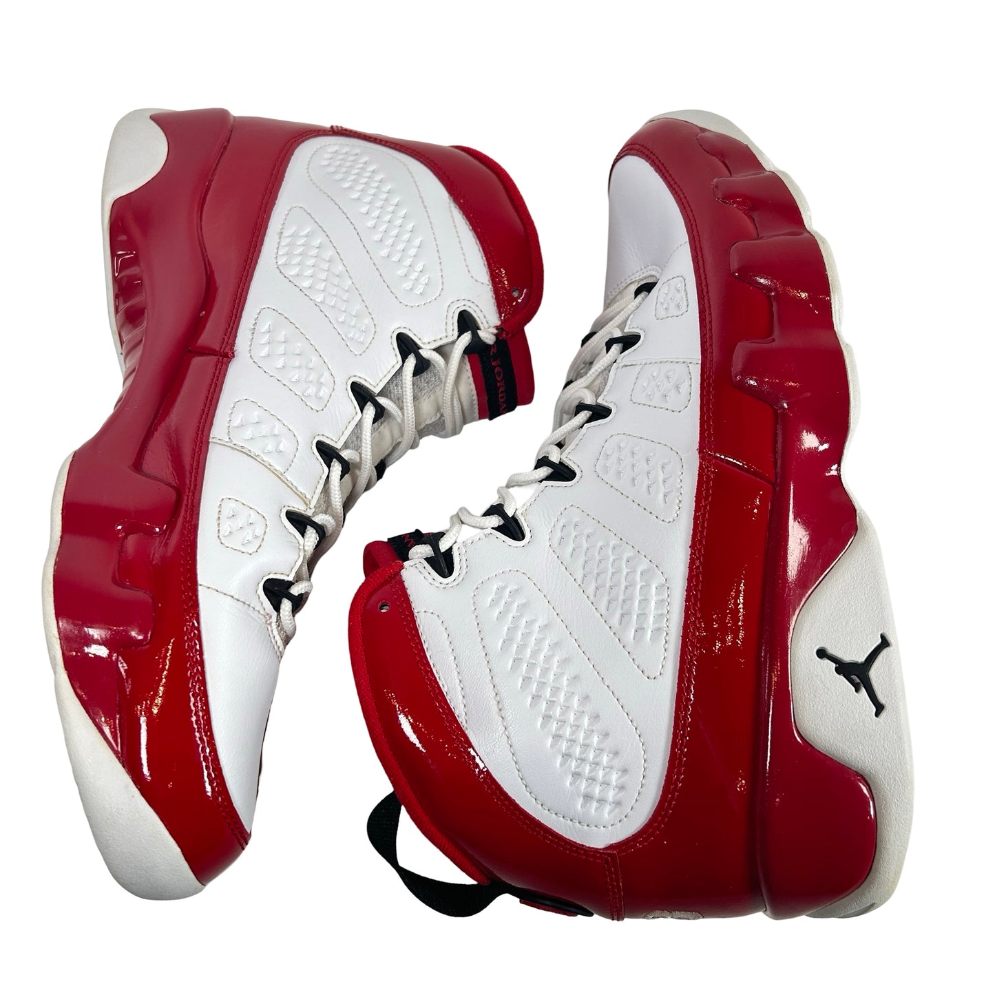 302370 160 Jordan 9 Retro White Gym Red [USED] - 12 M (Used2) (Replace Box2)