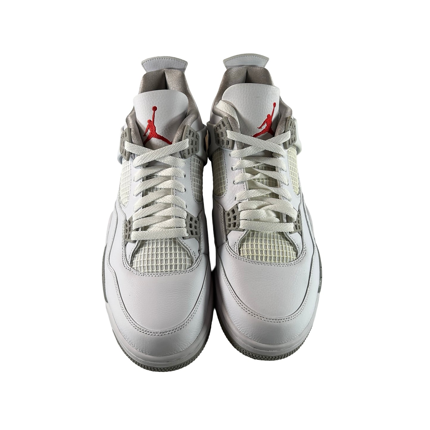 CT8527 100 Jordan 4 Retro White Oreo - 12 M (Yellowing)
