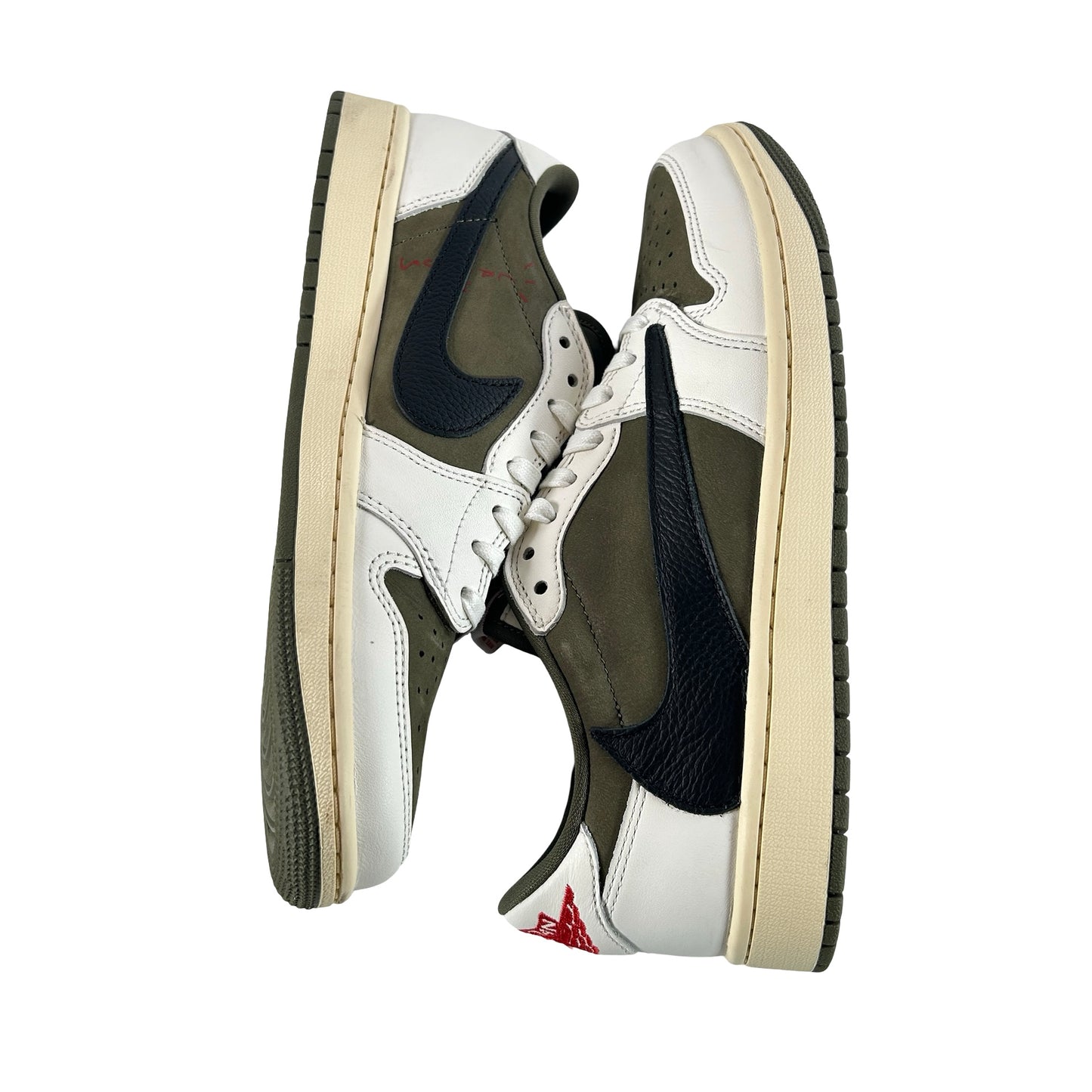 DM7866 200 Jordan 1 Retro Low OG SP Travis Scott Medium Olive [USED] - 9 M (Used4)