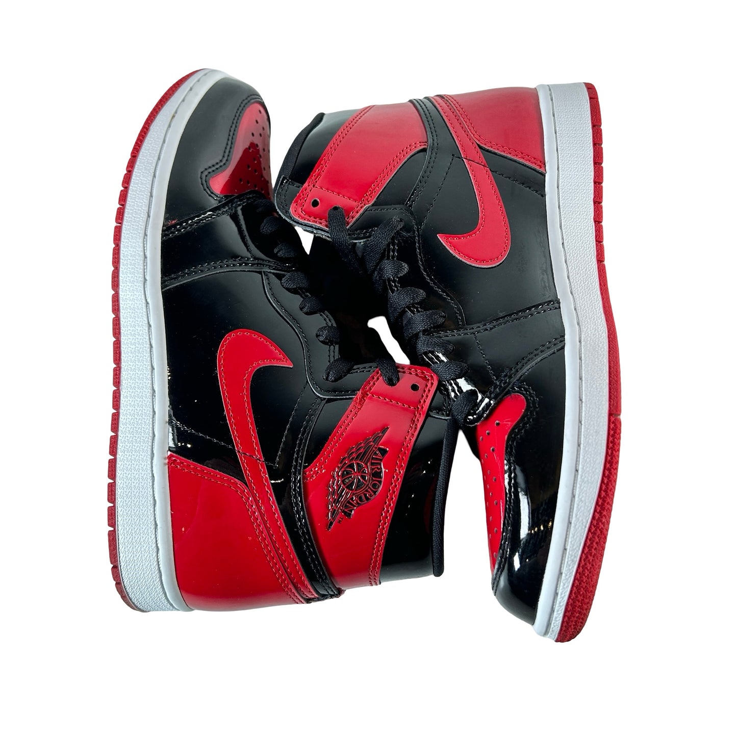 555088 063 Jordan 1 Retro High OG Patent Bred [USED] - 7.5 M (Used2)